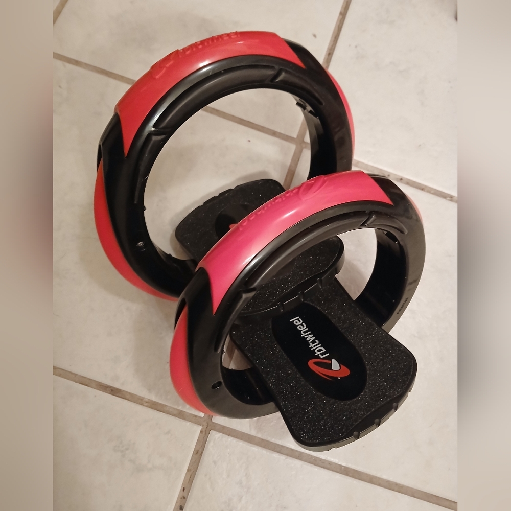 Orbitwheel Inline Skates,‎ Red and Black Fitness Roller
